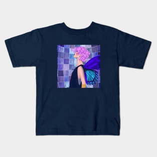 Butterfly woman Kids T-Shirt